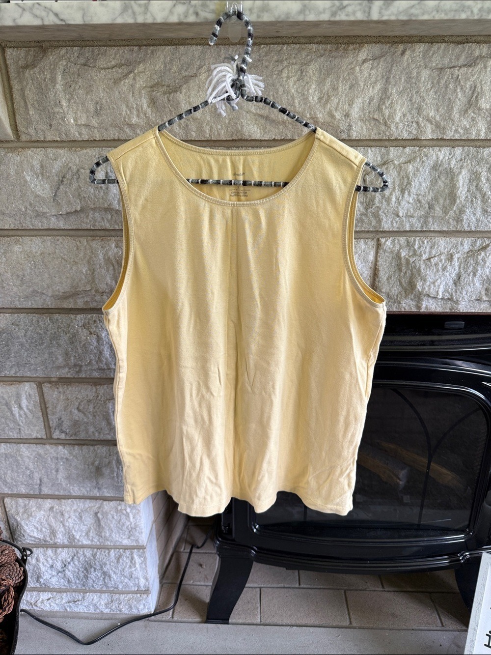 *5 for $45* CJ Banks yellow layering tank size X (14)